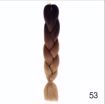 Image sur  braiding hair extensions 100g/Pack 24 inches