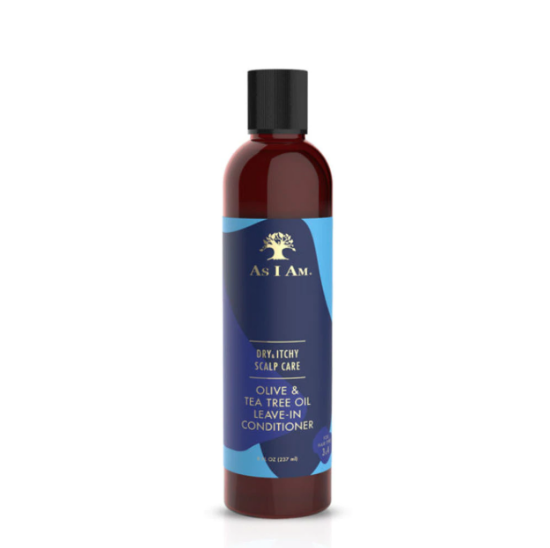 Image sur As I Am Dry & Itchy Scalp Care Olive & Tea Tree Oil Leave-In Conditioner