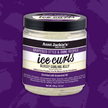 Show details for Aunt Jackie's Gelatina arriciante  ICE CURLS  15oz Picture of Aunt Jackie's Gelatina arriciante  ICE CURLS  15oz