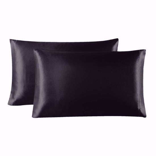 Picture of 1 Federa cuscino in raso nero