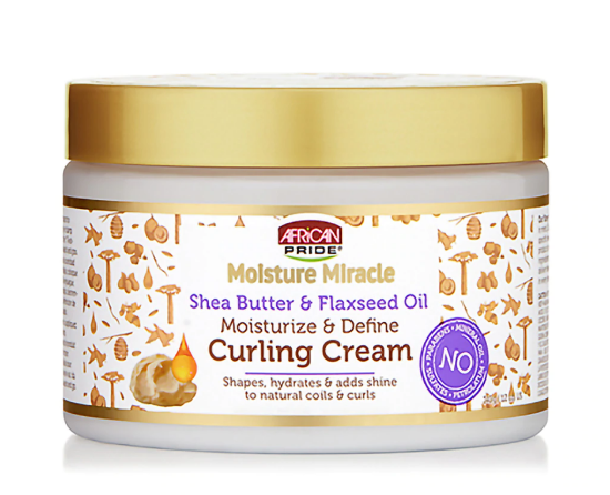Picture of African Pride Curling Cream Shea Butter & Flaxseed Oil 251ml