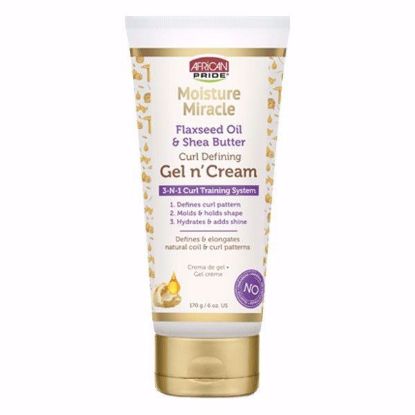 Show details for African Pride Gel e Crema Di Olio Di Semi Di Lino E Burro Di Karitè 170g Picture of African Pride Gel e Crema Di Olio Di Semi Di Lino E Burro Di Karitè 170g