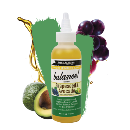 Picture of Aunt Jackie's Grapeseed & Avocado 4oz