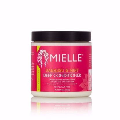 Agrandir l'image de Mielle BABASSU OIL & MINT DEEP CONDITIONER 227g Image de Mielle BABASSU OIL & MINT DEEP CONDITIONER 227g