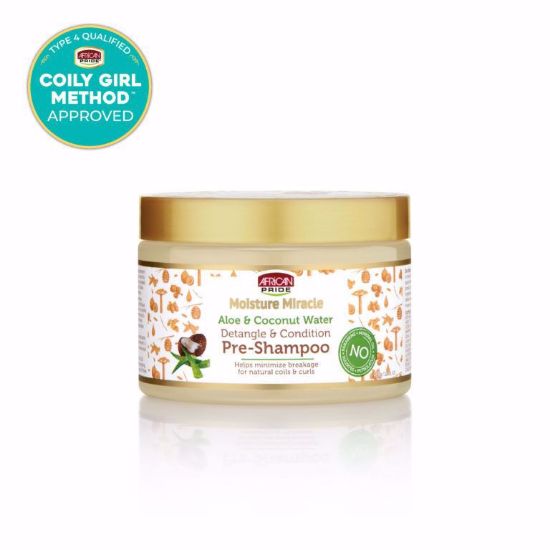 Image sur African Pride Aloe & Coconut Water Pre-Shampoo 340g