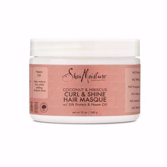 Picture of Coconut & Hibiscus Curl & Shine Hair Masque 12oz
