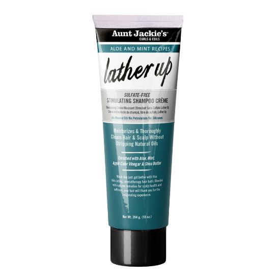 Image sur Aunt Jackie's Lather Up - Shampoing crème stimulant à l'Aloès et à la Menthe 10oz