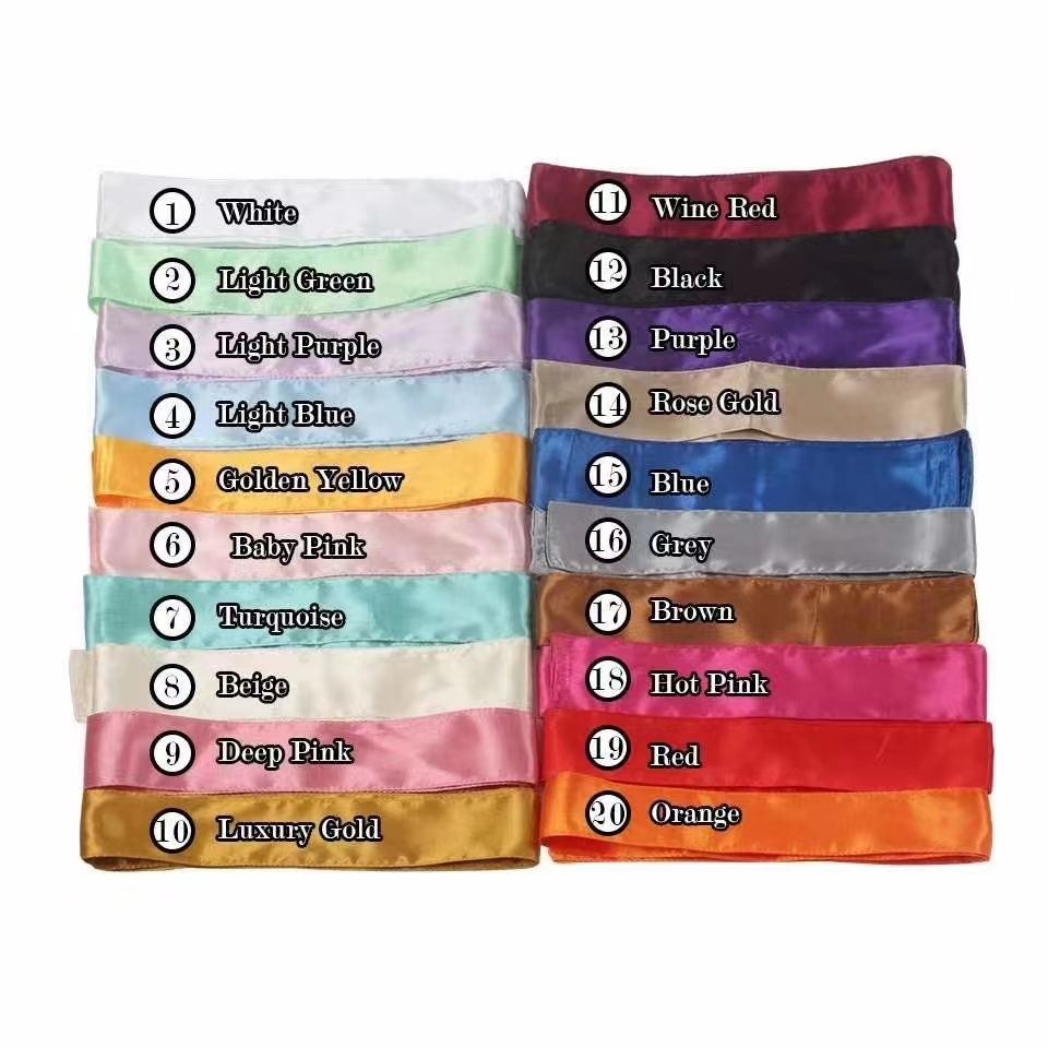 BELLAPIL by AfroItalia. Soft Satin Hair Elastic