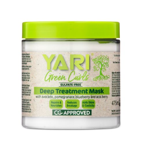 Image sur Yari Green Curls Masque de traitement en profondeur 475 ml