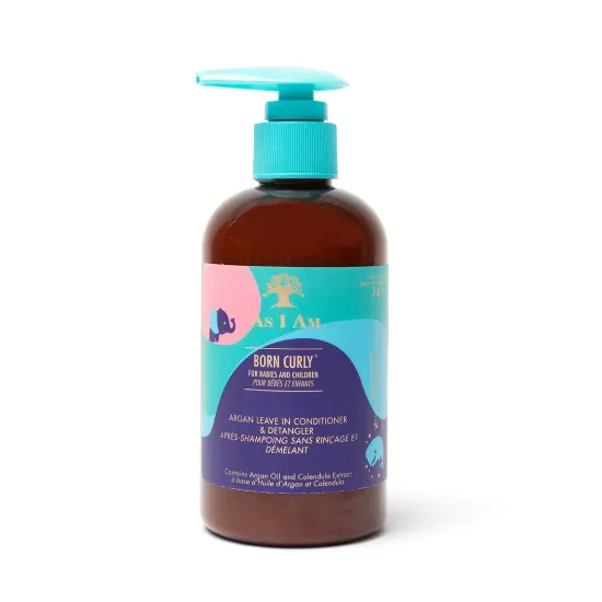 Image sur As I Am Born Curly Argan Leave-In Conditioner 240ml