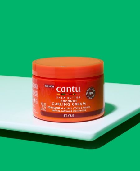Image sur Crème de curling à la noix de coco Cantu 12oz