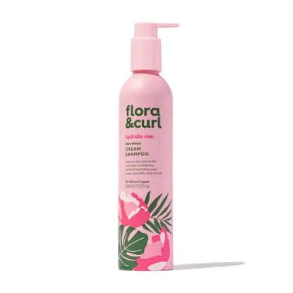 Agrandir l'image de Flora&Curl Shampooing Crème Bio Rose & Miel 300ml Image de Flora&Curl Shampooing Crème Bio Rose & Miel 300ml