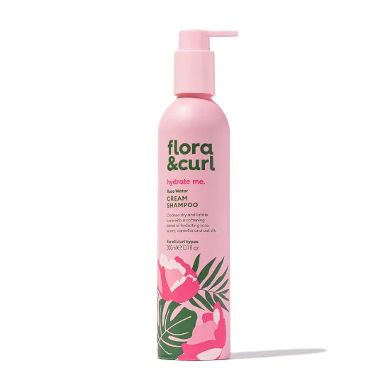 Picture of Flora&Curl Organic Rose & Honey Cream Shampoo 300ml
