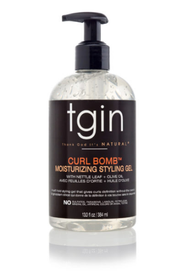 Picture of TGIN Curl Bomb Moisturizing Styling Gel 13oz