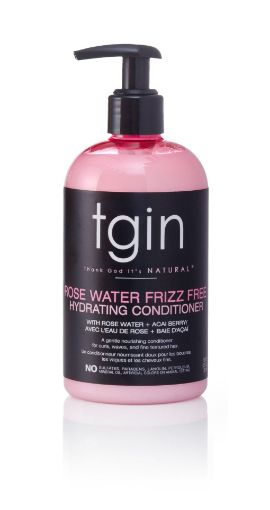 Picture of TGIN Rose Water Frizz Free Hydrating Conditioner 13oz