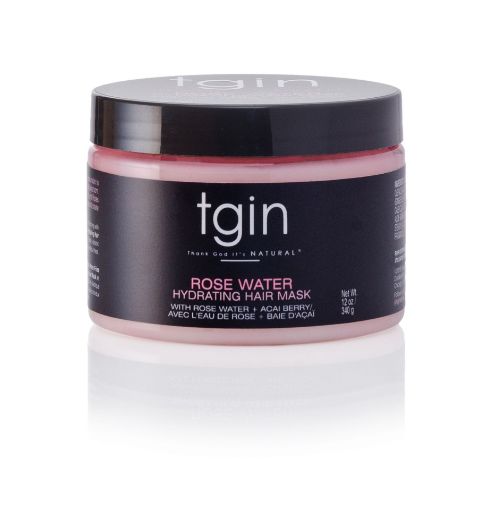 Picture of TGIN Rose Water Hydrating Hair Mask 12oz