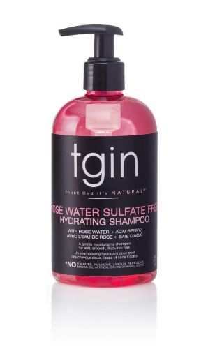 Picture of TGIN Rose Water Sulfate-Free Hydrating Shampoo