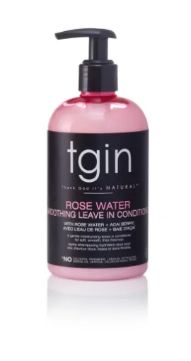 Picture of TGIN Rose Water Smoothing Leave In Conditioner 13oz