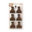 Imagen de Bounce Curl Clips para el Volumen de las Raíces - Color Brown