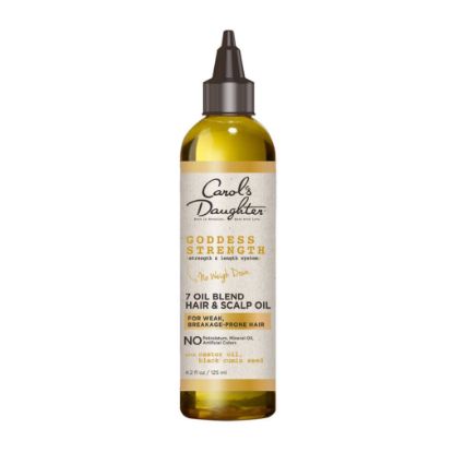 Mostrar detalles de Carol's daughter Aceite para cuero cabelludo y cabello con mezcla de 7 aceites Goddess Strength 125ml Imagen de Carol's daughter Aceite para cuero cabelludo y cabello con mezcla de 7 aceites Goddess Strength 125ml