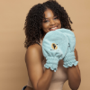 Picture of Hair Drying Mittens Color Teal