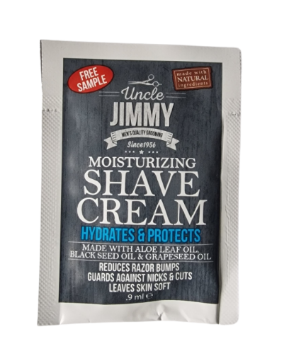 Picture of Free sample Uncle Jimmy Moisturizing Shave Cream 9ml