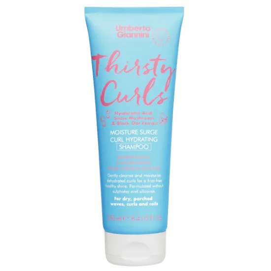 Picture of Umberto Giannini Thirsty Curls Curl Hydrating Shampoo 250ml