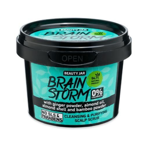 Imagen de Beauty Jar BRAINSTORM Exfoliante para el cuero cabelludo 100gr