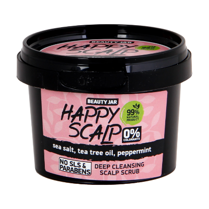 Agrandir l'image de Beauty Jar HAPPY Gommage du cuir chevelu 100gr Image de Beauty Jar HAPPY Gommage du cuir chevelu 100gr