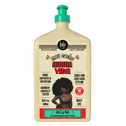Agrandir l'image de Lola Cosmetics Jelly Gel Meu Cacho Minha Vida 500g Image de Lola Cosmetics Jelly Gel Meu Cacho Minha Vida 500g